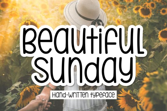 Beautiful Sunday Font for Editorial Design