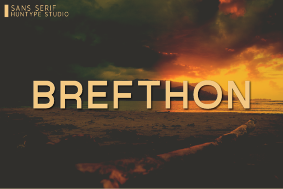 Brefthon: A Clean Sans Serif Font for Modern Brands