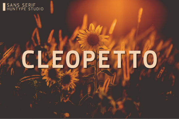 Cleopetto: A Clean Sans Serif Font for Modern Brands