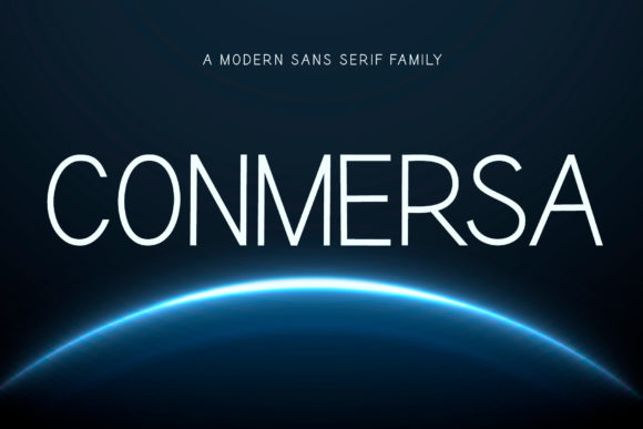 Conmersa: A Minimal Sans Serif Font for Branding
