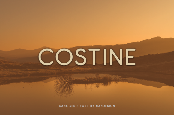 Costine: The Clean Sans Serif Font for Modern Brands