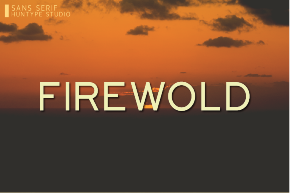 Firewold Font: Clean Sans Serif for Modern Campaigns