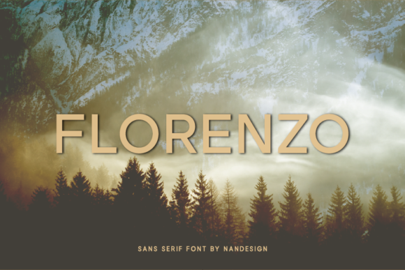 Florenzo Font: Modern Sans Serif for Web Design