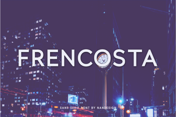 Frencosta Typeface Review for Digital Campaigns