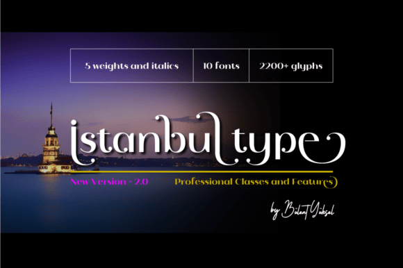Istanbul Type: A Minimal Sans Serif Font for Modern Campaigns