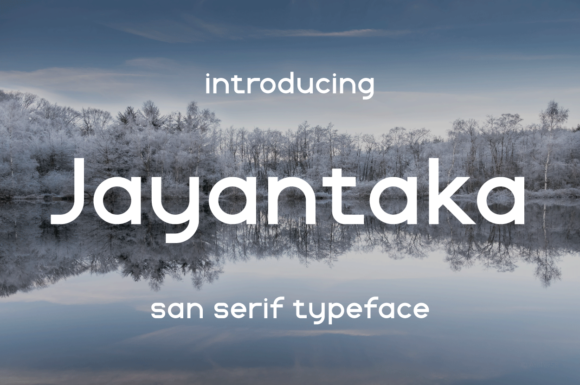 Jayantaka Font for Modern Crafters