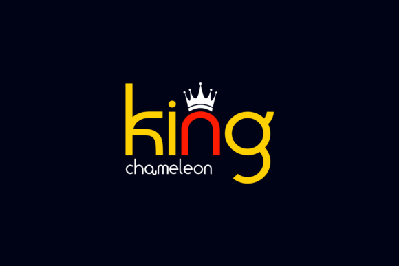 King Chameleon Font for Modern Digital Branding