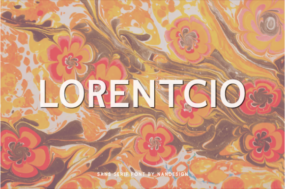 Lorentcio Font for Handmade Brands