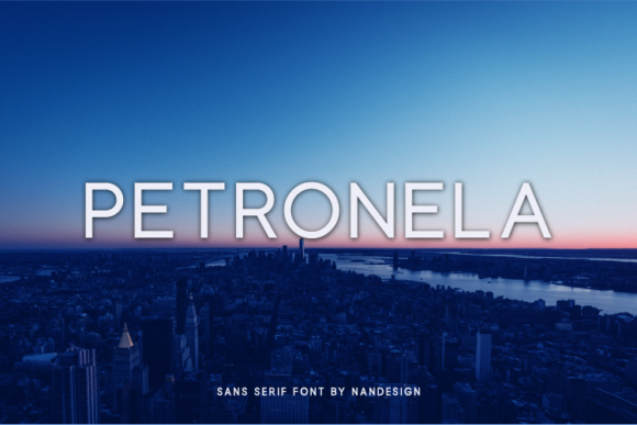 Petronela: A Clean Sans Serif Typeface for Modern Editorial Design