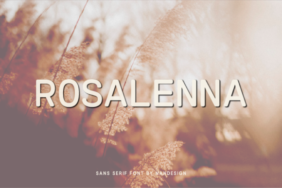 Rosalenna: A Clean Sans Serif Font for Modern Web Design