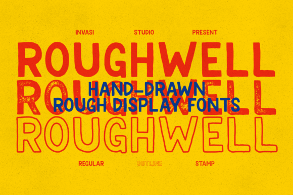 Roughwell Family Font for Bold Campaigns