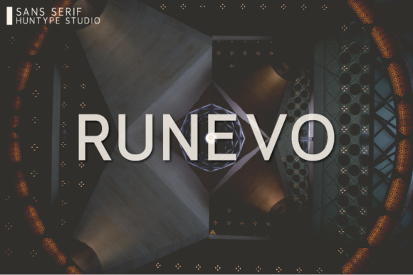 Runevo: The Simple Sans Serif Font for Branding