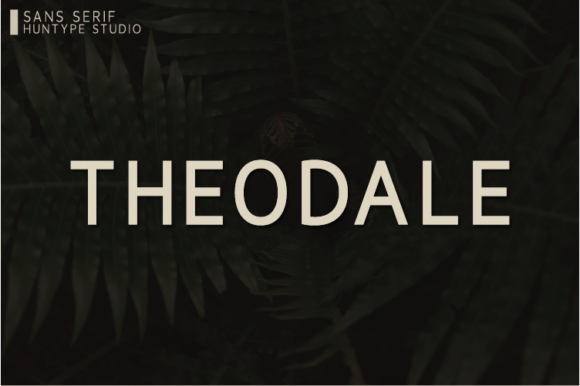 Theodale Font: Elegant Sans Serif for Modern Design