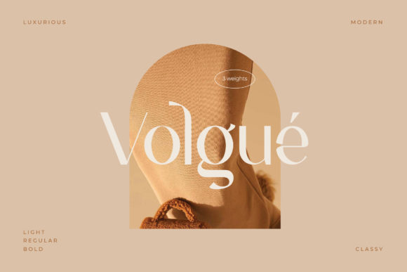 Volgue Font: Elegant Sans Serif for Crafters