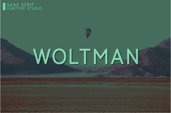 Woltman Sans Serif Font for Modern Web Design