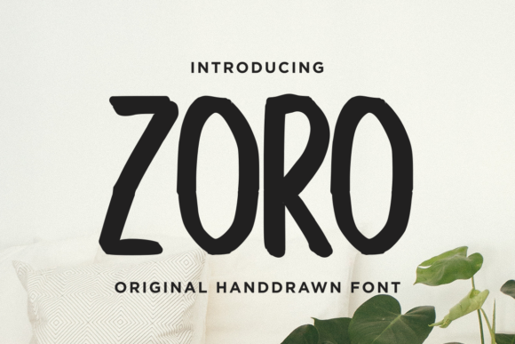 Zoro: A Sharp Sans Serif Font for Modern Web Design